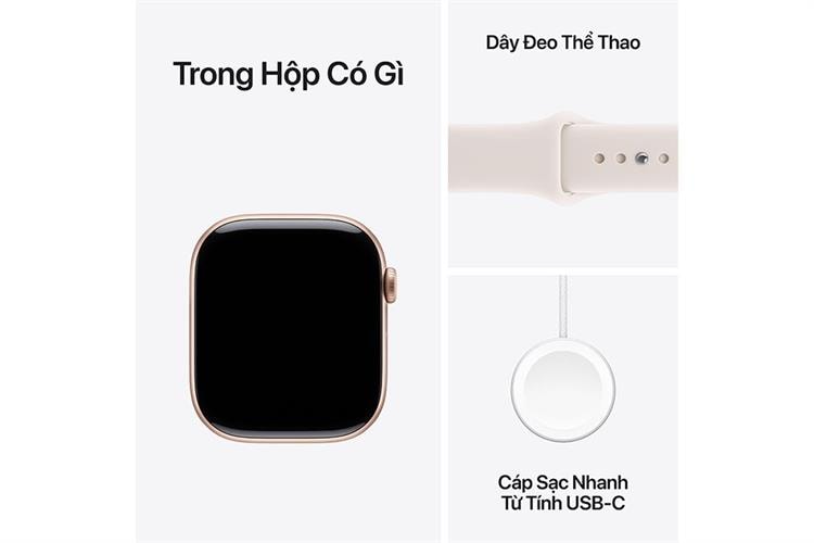Apple Watch Series 11 GPS 42mm viền nhôm dây thể thao - 6