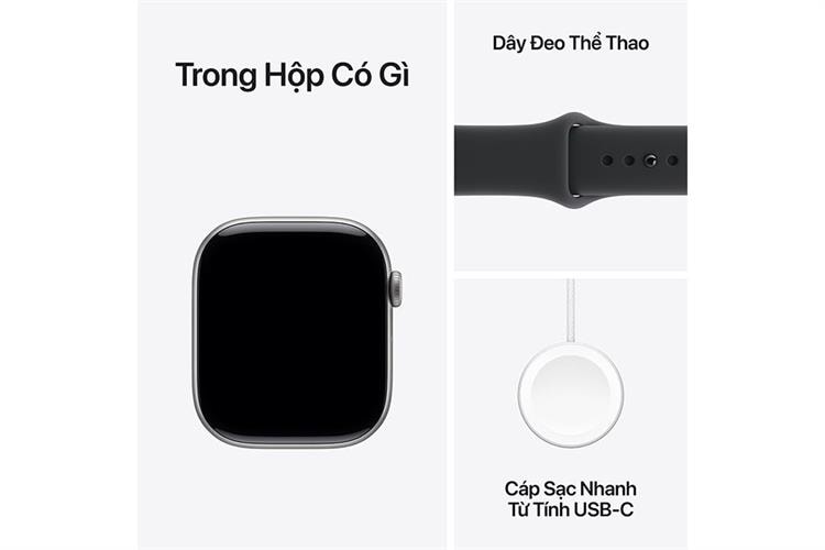 Apple Watch Series 11 GPS 42mm viền nhôm dây thể thao - 9