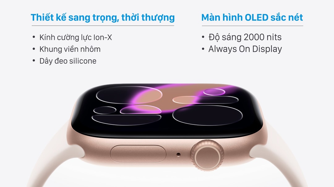 Apple Watch Series 11 GPS 42mm viền nhôm dây thể thao - 14